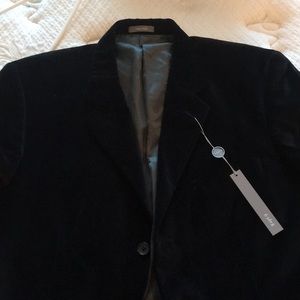 Apt.9 black velvet dress jacket/coat 40reg